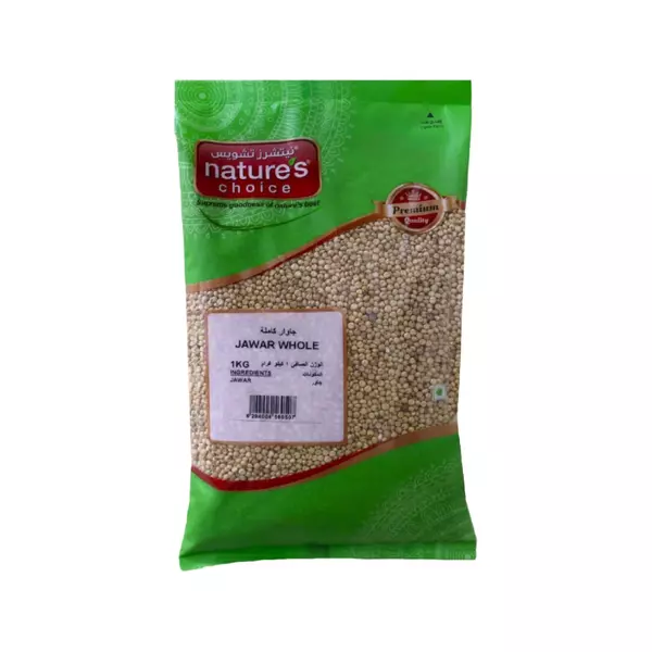 Nature's Choice Jawar Whole 1kg (Pack of 12)