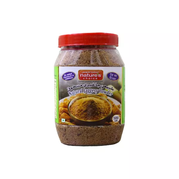 Nature's Choice Natural Jaggery Powder 500g (Pack of 12)