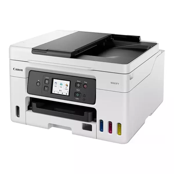 Canon Inkjet Printer, Wireless Refillable Mega Tank, Ideal for Small Businesses Needing Cost-Effective, High-Speed ​​Printing - Maxify GX4040