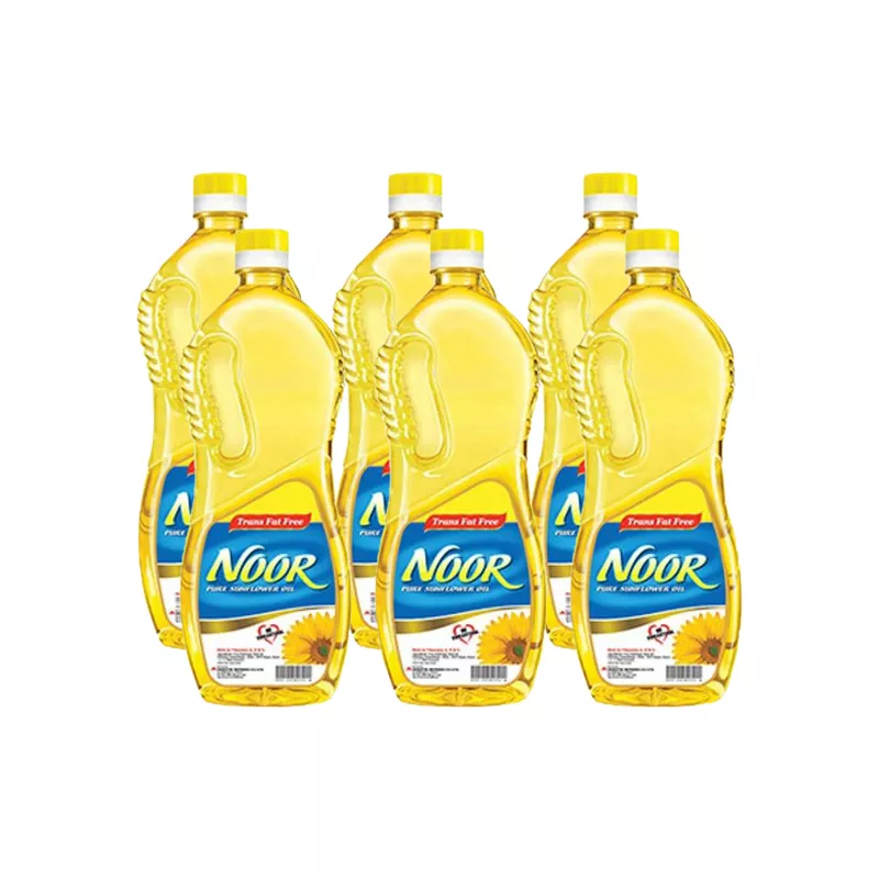 Noor Sunflower Oil 1.5L Pack of 6