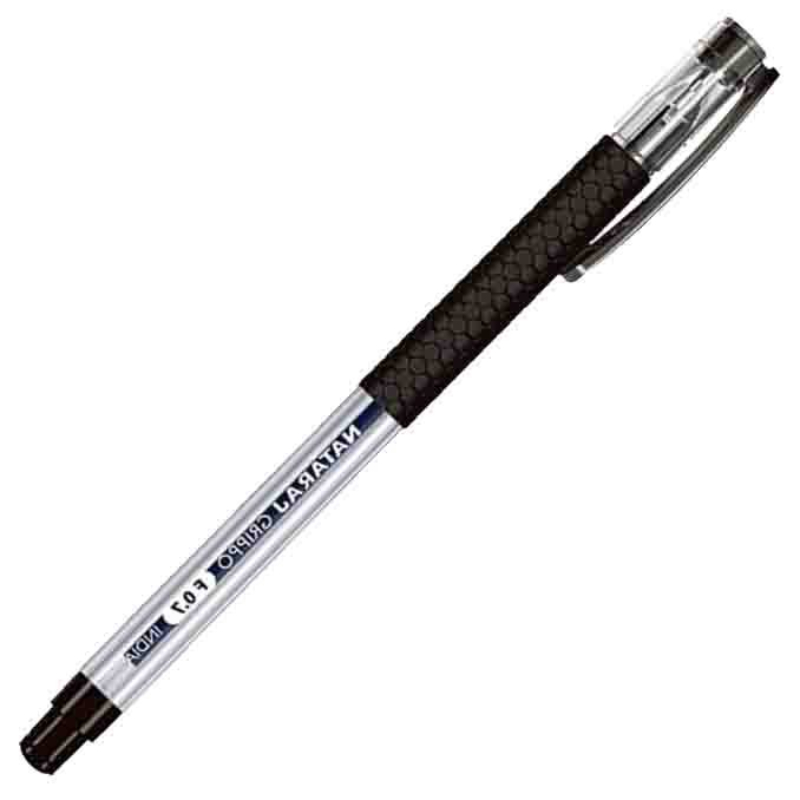 Nataraj Grippo Fine Pen 0.7mm 6pcs Black