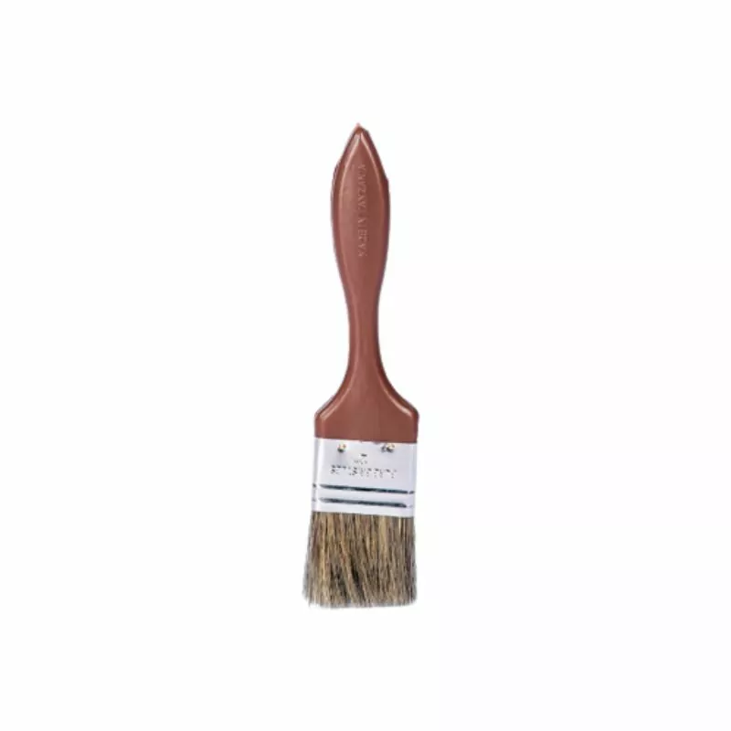 TBP Flat Paint Brush with Pure Bristles 2" Pack of 80