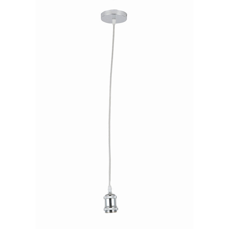 Tronic Hanging E27(Screw) Pendant Holder Chrome