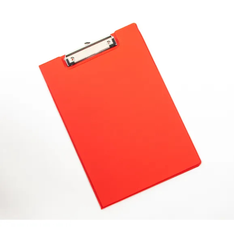 Academy File Clipboard Full Size Single Red P04637