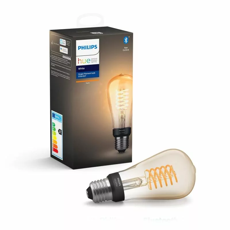 Philips Hue White Filament LED Single Bulb with Bluetooth ST64 E27