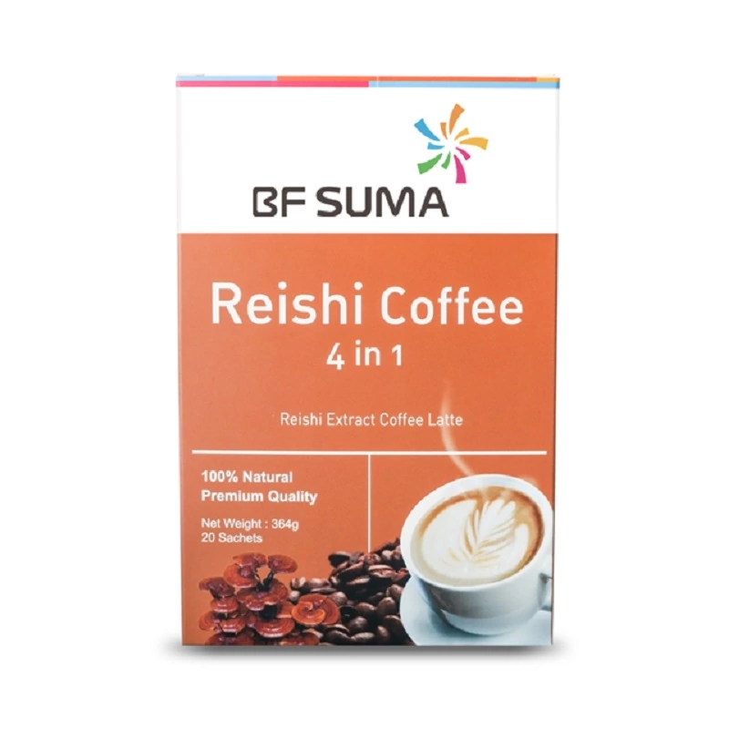 BF Suma Reishi 4in1 Coffee 20 Sachets Immune Booster, Improve Immunity, Enhance Physical Strength, Enhance the Energy, AP011F