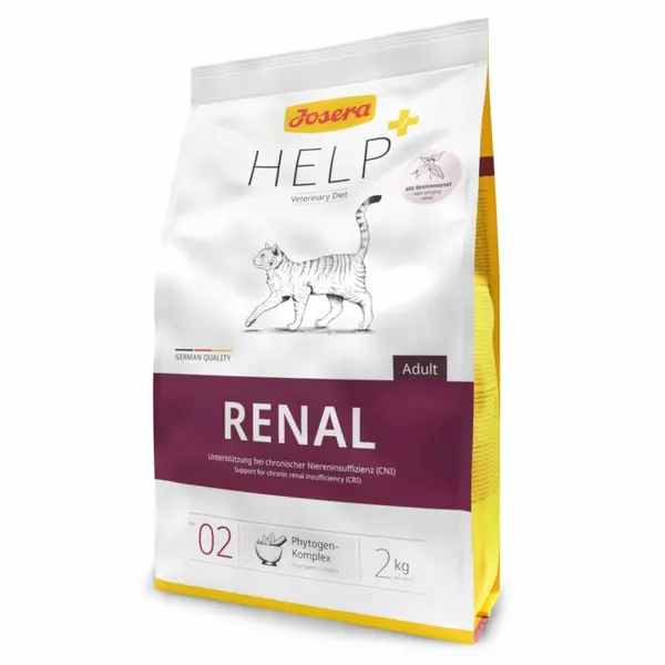 Josera Help Renal Dry Food for Cat 2kg Support for chronic renal insufficiency (CRI)