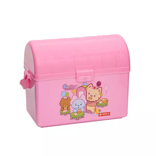 Lionstar Lunch Box School Box 200x100MM SB-2 Kids Meal Box Tiffin Box, Lunch Box Leak Proof Plastic Lunch Box BFA Free