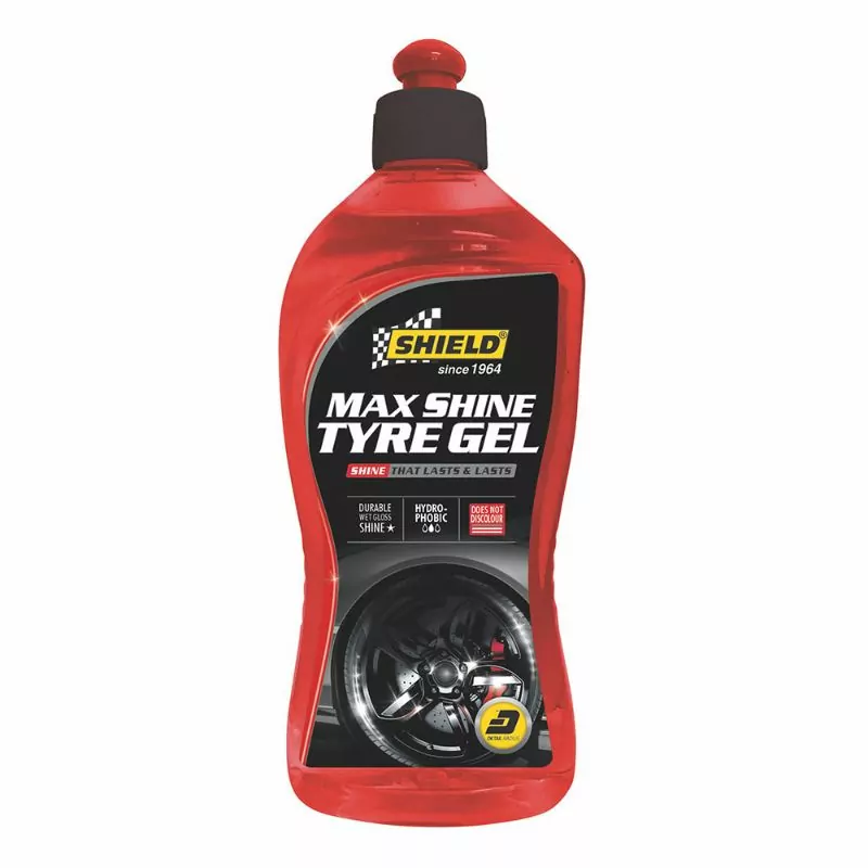 Shield-Auto Car Care Max Shine, Wet Gloss Shine, Hydrophobic, Tyre Gel SH1442