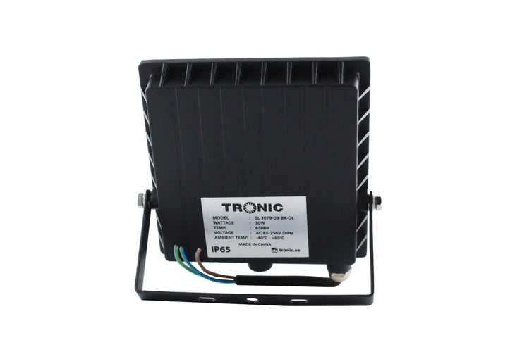 Tronic Black LED Floodlight 30Watts