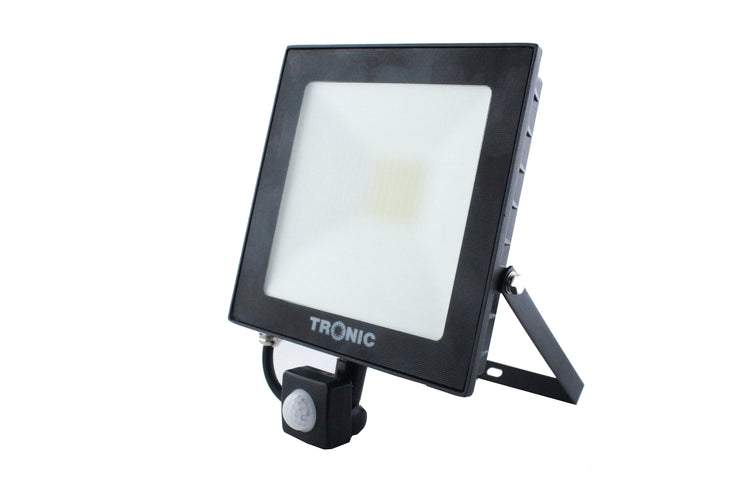 Tronic Black LED Motion Sensor Floodlight 30 Watts