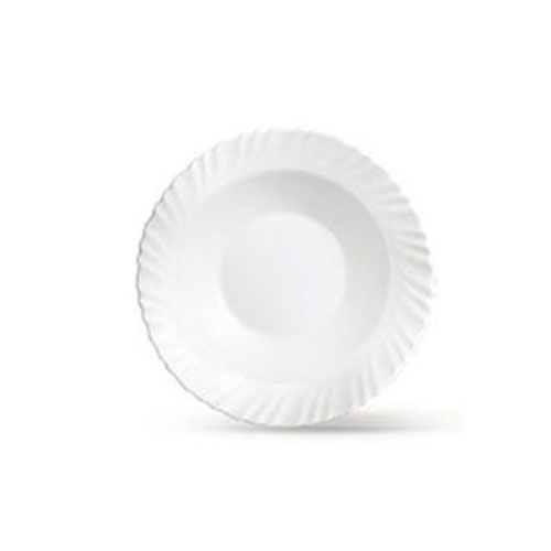 La Opala Soup Plate 6pcs White 9" 0223