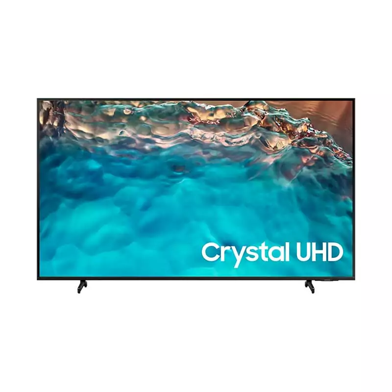 Samsung 55" LED 4K Crystal UHD Smart TV, Air Slim Design, Smart Hub, HDR, Motion Xcelerator, OTS Sound, Solarcell Remote 55BU8000