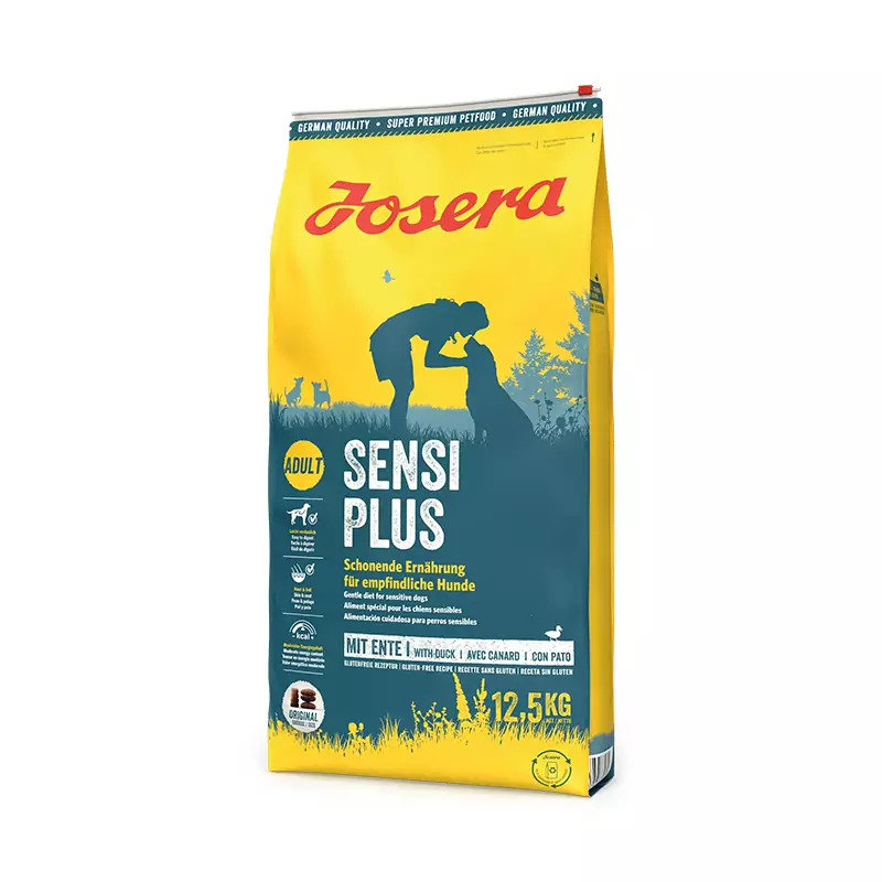 Josera Sensiplus Dog Dry Food Balanced Diet for Sensitive Dogs 12.5kg