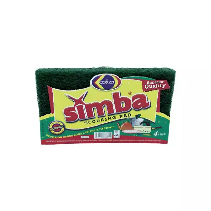 Simba Scouring Pads Economy 4pcs Pack of 48