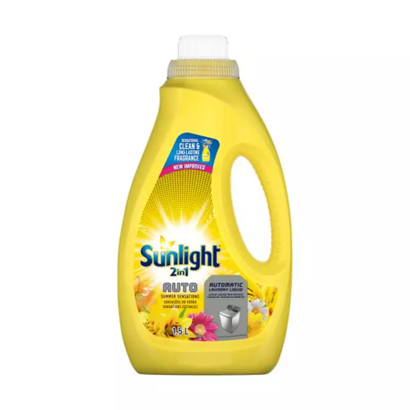 Sunlight Machine Wash 2in1 Auto Liquid 1.5L Summer Sensations