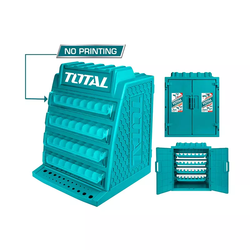 Total Drill Bit Set With Drill Bits & Display Box 260pcs TAKD2608M-1 / TAKD2688