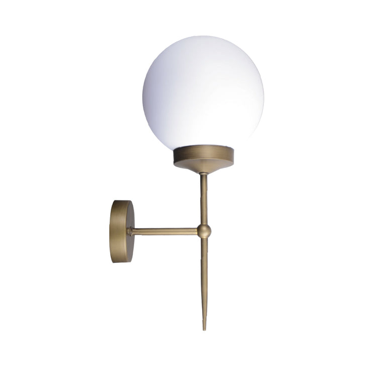 Tronic L-Shaped Globe Wall Light