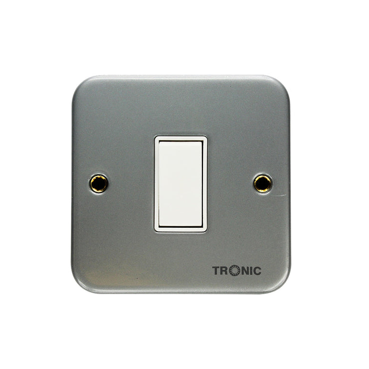 Tronic Metal Clad 1 Gang 2 Way Switch