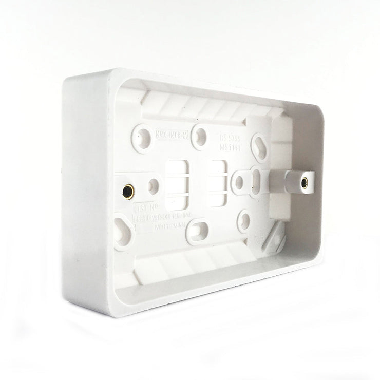 Tronic Twin Switch Surface Box