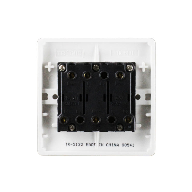 Tronic 3 Gang 1 Way Switch Standard