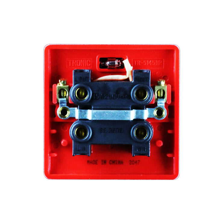 Tronic DP Switch Red Standard With Neon 45Amps