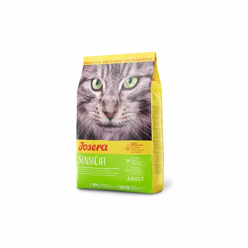 Josera Sensicat Cat Dry Food for Cats with Sensitive Digestive System 2kg