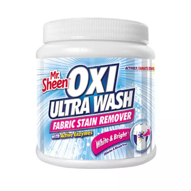 Mr Sheen Oxi Ultra Wash Stain Remover Whites 400g SH1037