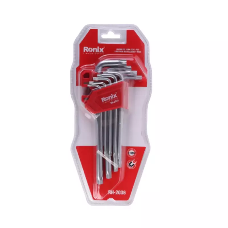 Ronix Magnetic Torx Key 9pcs RH-2036