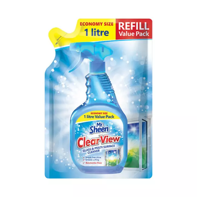 Mr Sheen Clearview Glass and Multisurface Cleaner Refill 1L SH1092