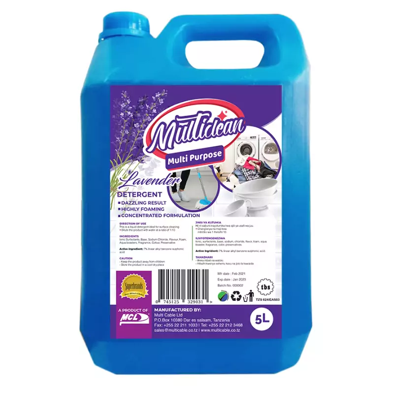 Multi Clean Multipurpose Detergent 5L Lavender