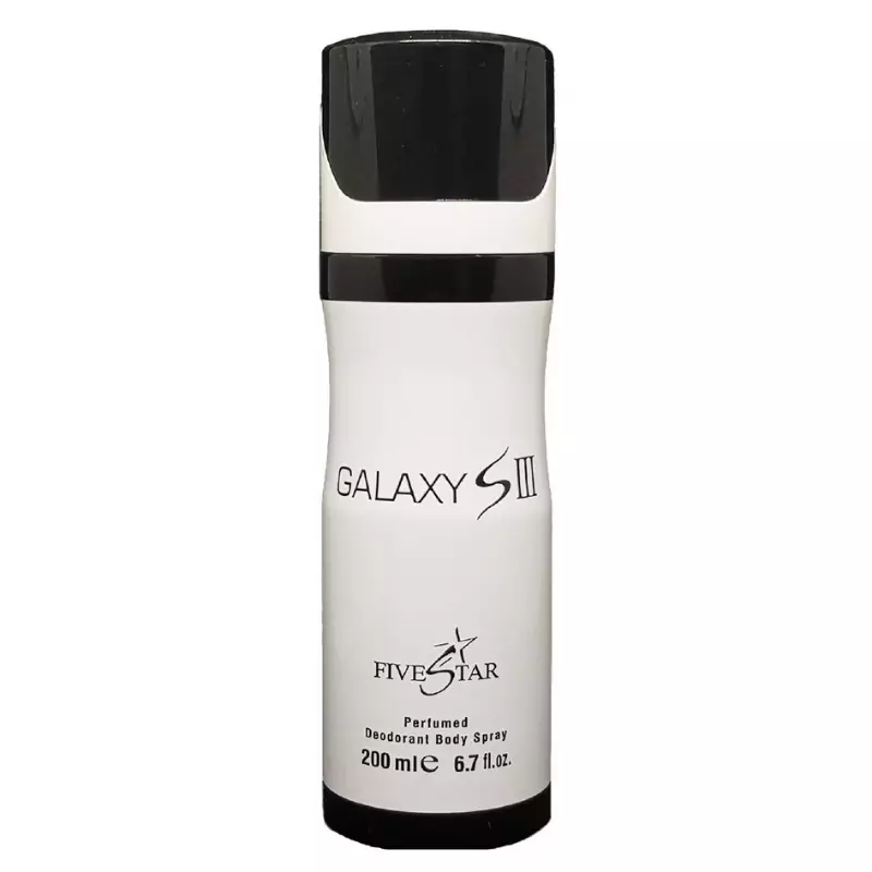 Fivestar Body Spray 200ml Galaxy SIII for Him