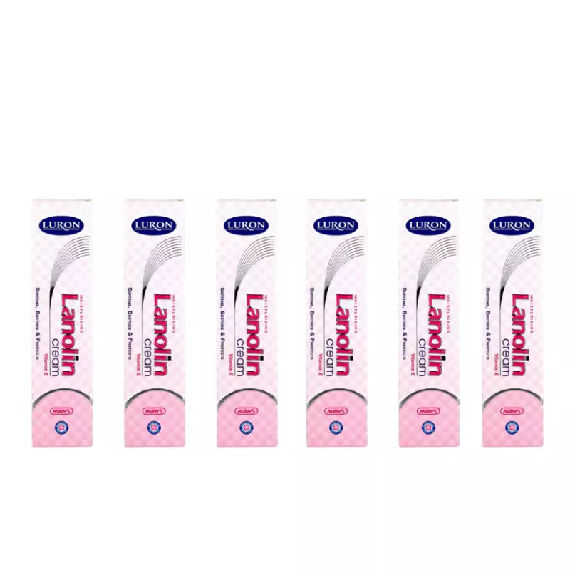 Luron Maws Lanolin Cream Tube 50g BE10 Pack of 6