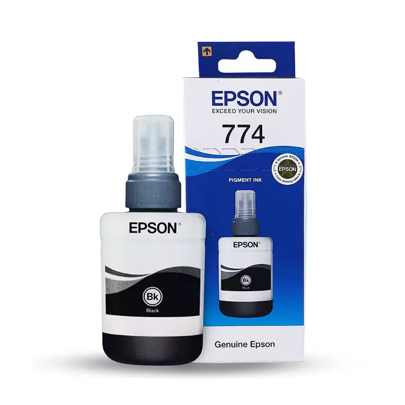 Epson Ink Bottle Black 140ml T7741