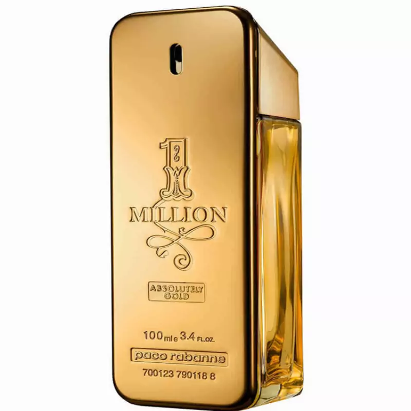 Paco Rabanne 1 Million Absolutely Gold 100ml Eau de Parfum For Him