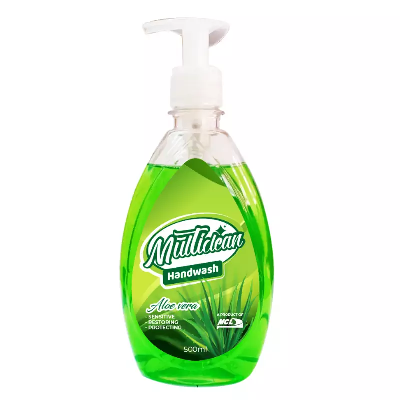 Multi Clean Handwash Liquid Soap 500ml (Pump) Aloe Soft