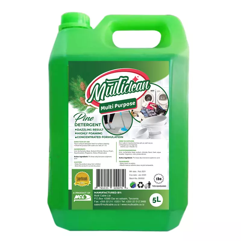 Multi Clean Multipurpose Detergent 5L Pine