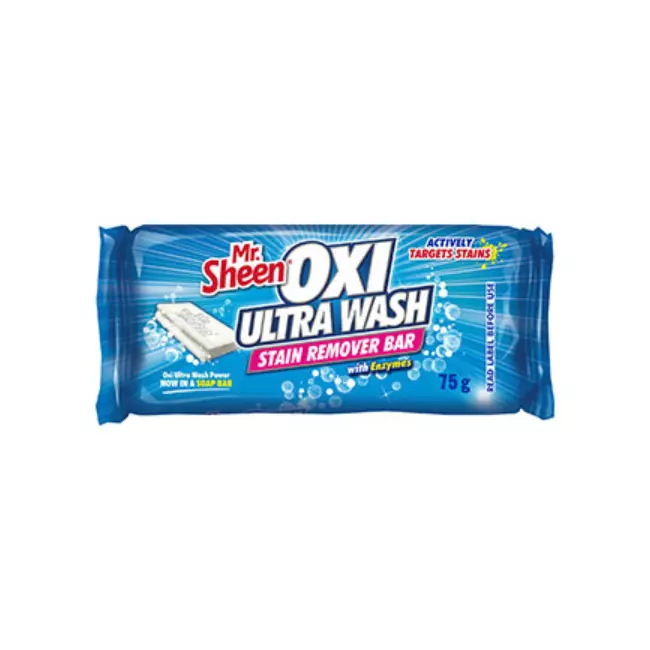 Mr Sheen Oxi Ultra Wash Stain Remover Bar 75g SH1096