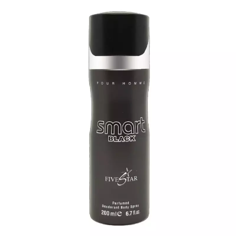 Fivestar Body Spray 200ml Smart Black for Him