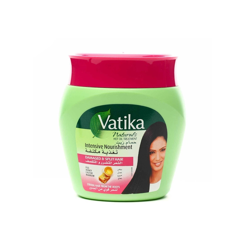 Vatika Hot Oil Treatment Hammam Zaith With Egg & Honey, Hot Oil Treatment For Intensive Nourishment 500gm Egg (Pack of 3)