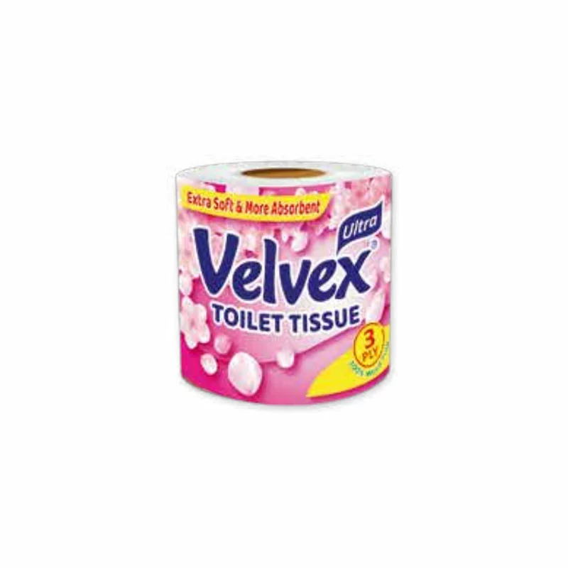 Velvex Premium Ultra Toilet Tissue 3Ply Pack of 10