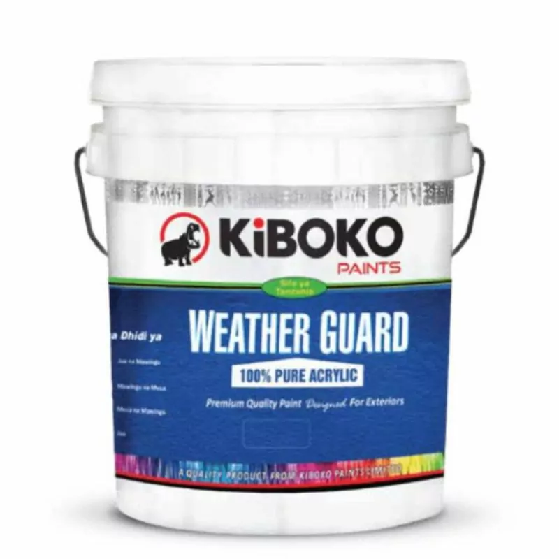 Kiboko Weather Guard Emulsion Exterior Paint 20L Special and Deep Shades