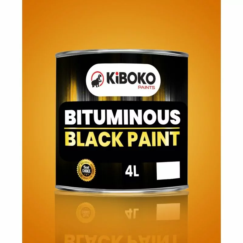 Kiboko Bituminous Paint Black 4L