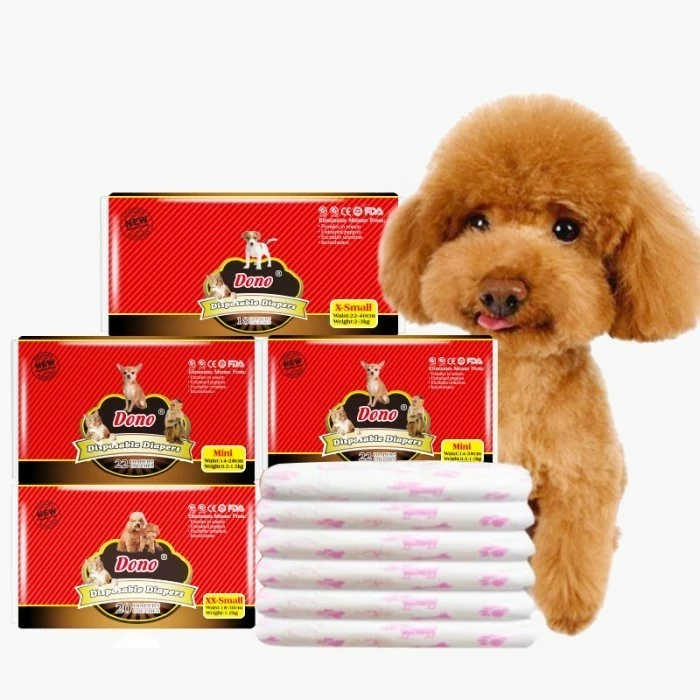 Dono Pet Disposable Diaper for Female XXL 12-25kg Leakproof 8pcs