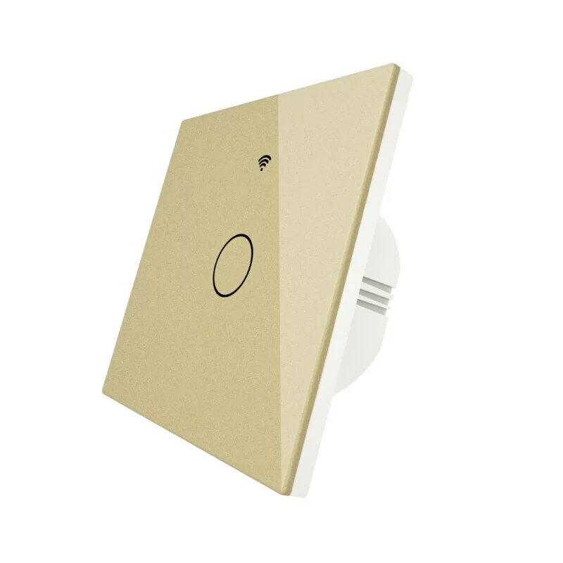 Tuya Smartlife Smart Switch ZigBee Touch 1 Gang Wired Gold