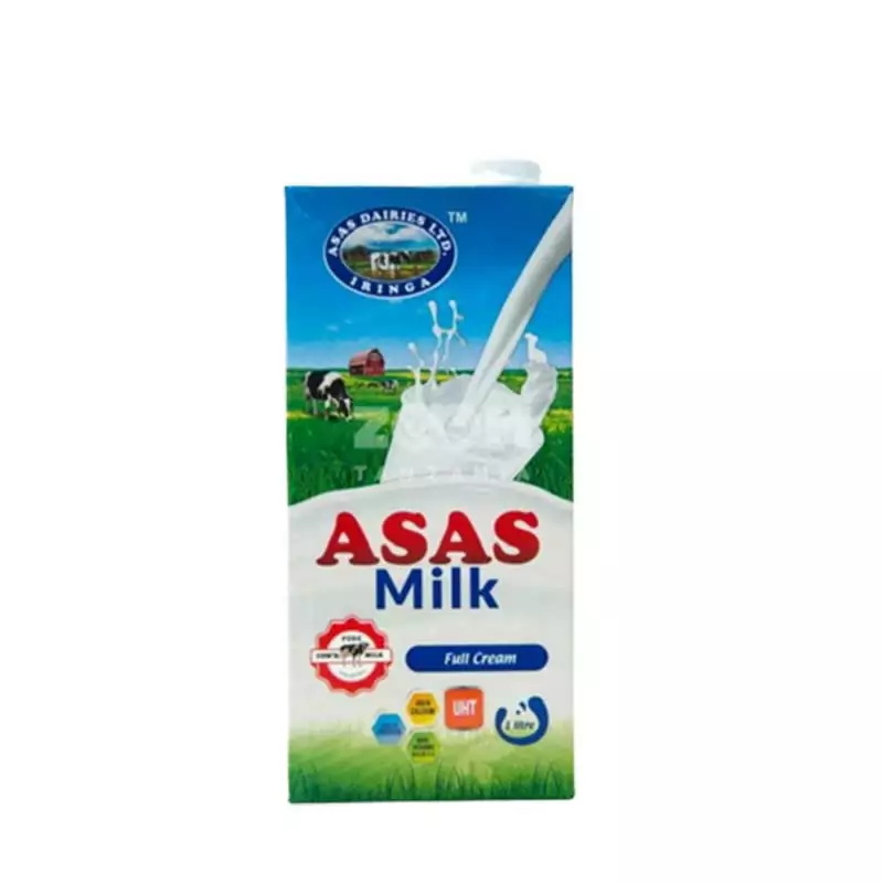 Asas UHT Fresh Milk 1L Pack of 12