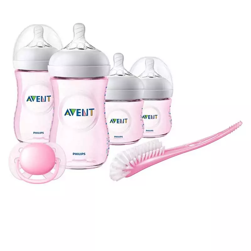 Philips Avent New Born Starter Set Natural Ultra Soft Pink 301/03