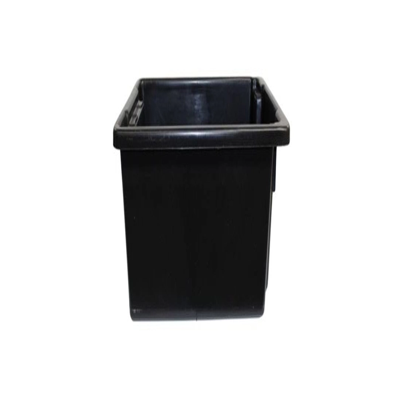 Plastic Storage Box 55CM Black Without Lid