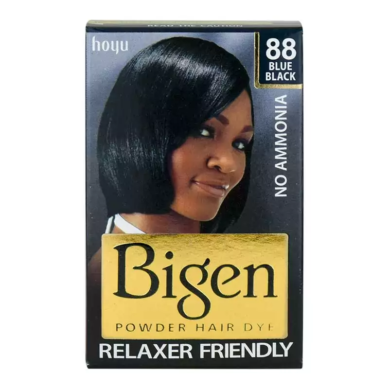 Bigen Hair Dye 88 Blue Black (BB) 6g BR27 Pack of 6