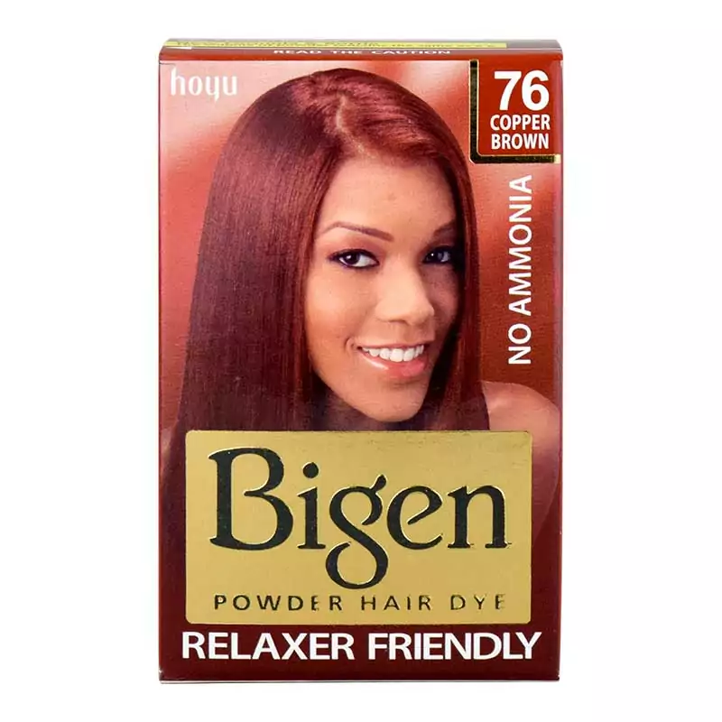 Bigen Hair Dye 76 Copper Brown (F) 6g BR25 Pack of 6